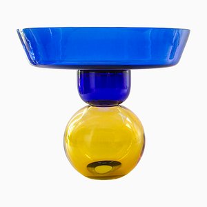 Blue Fruit Vase by Natalia Criado