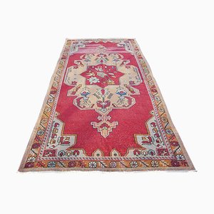 Tapis Vintage en Laine et Coton, Turquie, 1970s