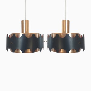 Lampes à Suspension, 1970s, Set de 2