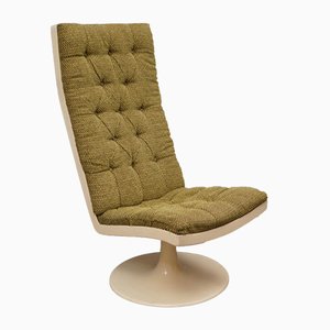 Fauteuil en Velours Vert, 1970s