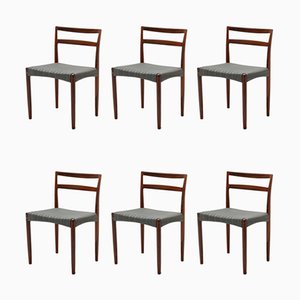 Danish Rosewood Dining Chairs by Harry Østergaard for Randers Møbelfabrik, 1960s, Set of 6