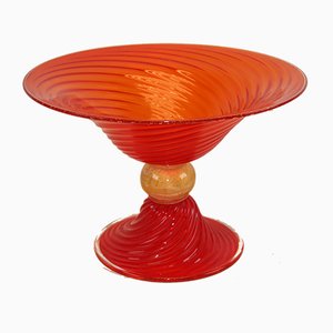 Red Murano Art Glass Cup by Gianni Seguso for Seguso, 1980s