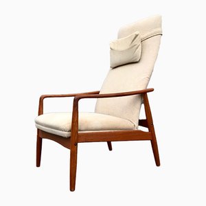 Fauteuil en Teck par Søren Ladefoged pour SL Møbler, Danemark, 1960s