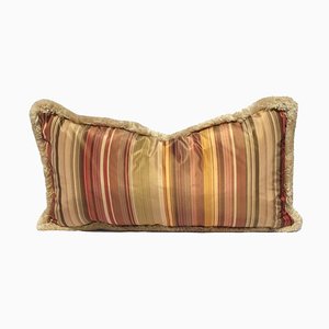 Floral Silk Lampas Pillow by Katrin Herden for Sohil Design