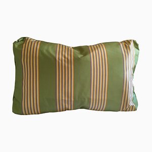 Coussin Strie en Soie par Katrin Herden pour Sohil Design, Thaïlande