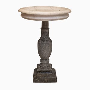 Antique French Marble Pedestal, 1700s