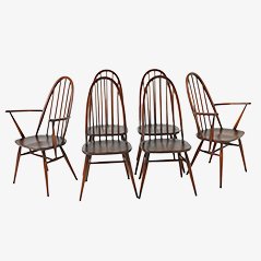 Dining Chairs by Lucian Ercolani for Ercol, 1960s, Set of 6