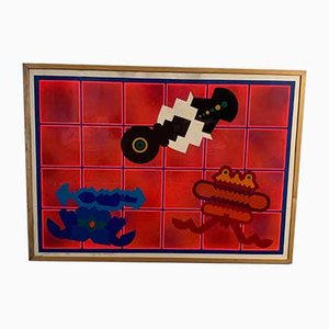 Póster antropomorfo de Renato Volpini, 1972