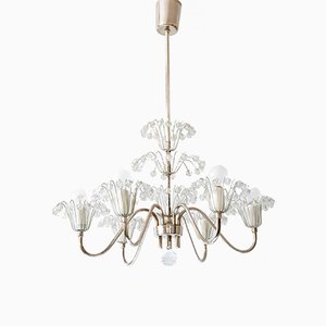 Austrian Fontaine Chandelier by Emil Stejnar for Rupert Nikoll, 1950s