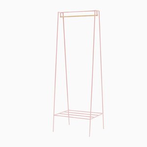 Pink & Pine Pole Clothing Rail by &New