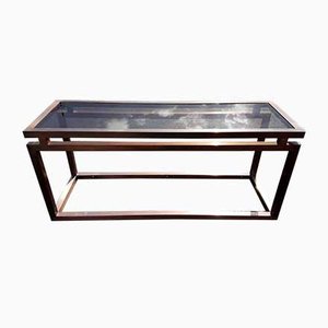 Neo Classical Copper Style Console Table, 1970s