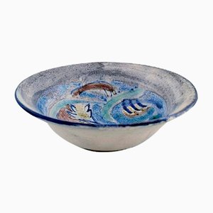 Hand Painted Bowl by Julie Bloch Kyhn for Kähler, 1923