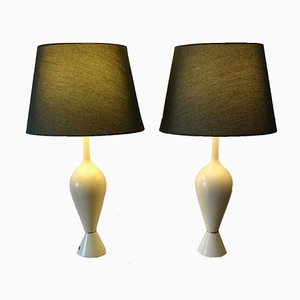 Lampes de Bureau, 1950s, Set de 2