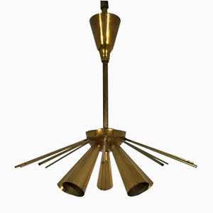 Mid-Century French Ceiling Lamp