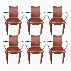Chaises de Salle à Manger Louis 20 Vintage par Philippe Starck pour Vitra, Set de 6