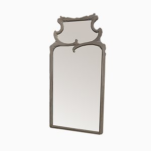 Large Mid-Century Beveled Mirror