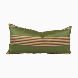 Thai Silk Stripe Lumbar Pillow from Sohil Design