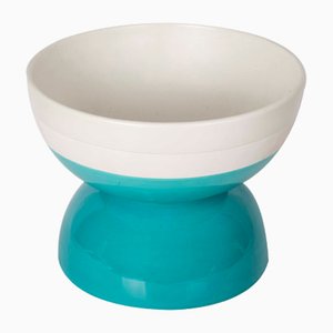 Green and White Model Bolo Bowl by Ettore Sottsass, 1980s