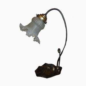 Mid-Century Brass Table Lamp