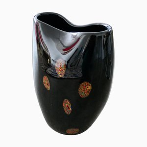 Vintage Italian Art Glass Vase, 1970s