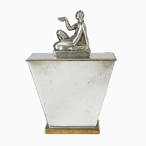 Pewter Jar by Oscar Antonsson for Ystad-Metall, 1930s