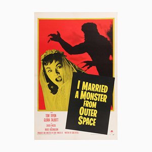 I Married A Monster from Outer Space Film Poster, 1958