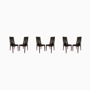 Danish Rosewood Dining Chairs, 1950s, Set of 6