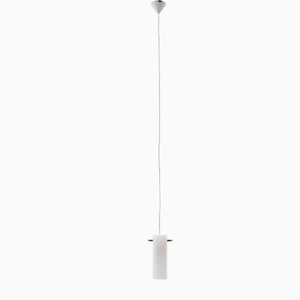 Scandinavian Modern Acrylic and Teak Pendant Lamp by Uno & Östen Kristiansson for Luxus, 1960s