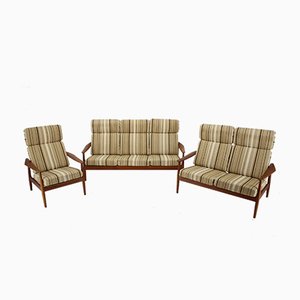 Living Room Set by Arne Vodder for France & Søn/France & Daverkosen, 1960s, Set of 3