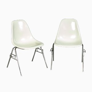 Mid-Century Dining Chairs by Charles & Ray Eames for Vitra, Set of 2