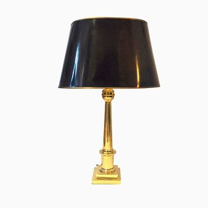 Hollywood Regency Brass Table Lamp, 1970s
