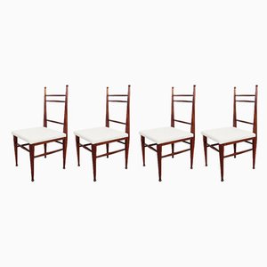 Vintage Dining Chairs, 1960s, Set of 4