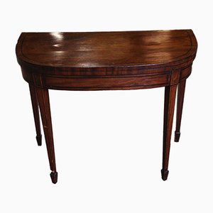 19th Century Mahogany Folding Card Table