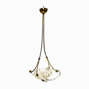 Vintage Ceiling Lamp from Barovier & Toso, 1940s