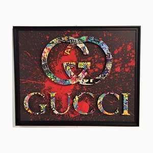 Gucci Mixed Media Artwork von Aiiroh