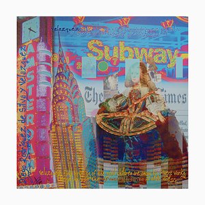 Subway Mixed Media Artwork von Alan Berg