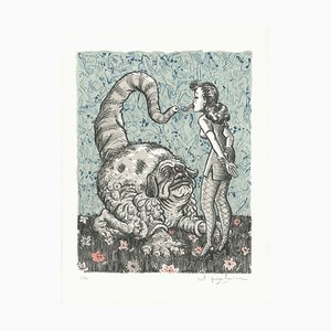 Sweet and Somber Lithograph by Art Spiegelman, 2018