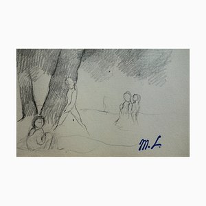 Dessin d'été par Marie Laurencin