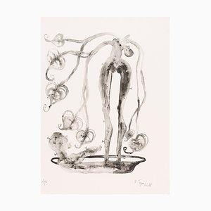 Litografía Crystal Clear de Barthélémy Toguo, 2018