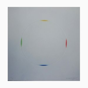 Incisione Circle Color di Gottfried Honegger