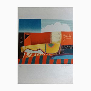 Composition Lithographie von Max Papart