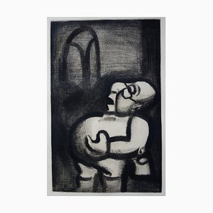 Gravure Un Strange Littleman par Georges Rouault, 1928