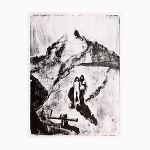 Le Pays de la Soif Lithograph by Christian Hincker dit Blutch, 2017
