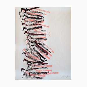 Drill’s Fall Lithograph by Arman