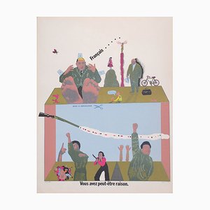 Sans Démagogie 72 (20) Lithographie von Antonio Segui