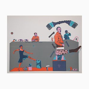 Antonio Segui - Sans Démagogie 72 (8) - Lithograph