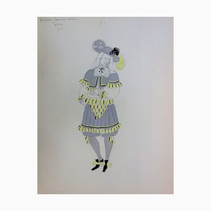 Costume in stile moschettiere di Suzanne Lalique