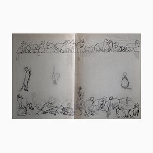 Litografia Chats Et Autres Bêtes 12 di Théophile-Alexandre Steinlen