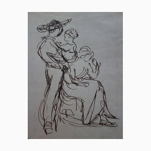 Disegno di Cupidon et Amour di Demetrios Galanis