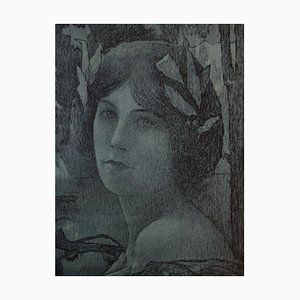 Nuit Douce Lithograph by Henri Guinier, 1897